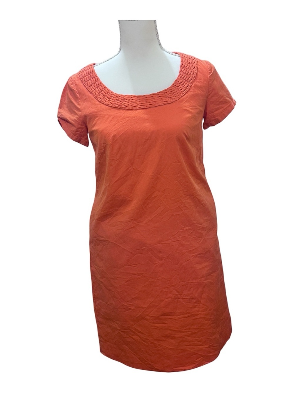 J.Crew Basket-Weave Portico Dress.